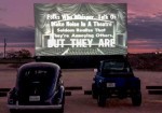 Tuned in at Doc's Drive In Theatre. Photo courtesy Sarah Denny at Doc's Drive In.
